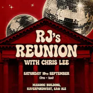Masonic Series: RJ'S REUNION W/CHRIS LEE at Masonic Building, Haverfordwest