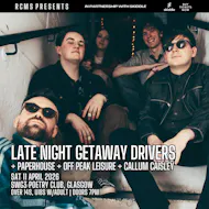 Late Night Getaway Drivers, Paperhouse + guests at SWG3 Poetry Club