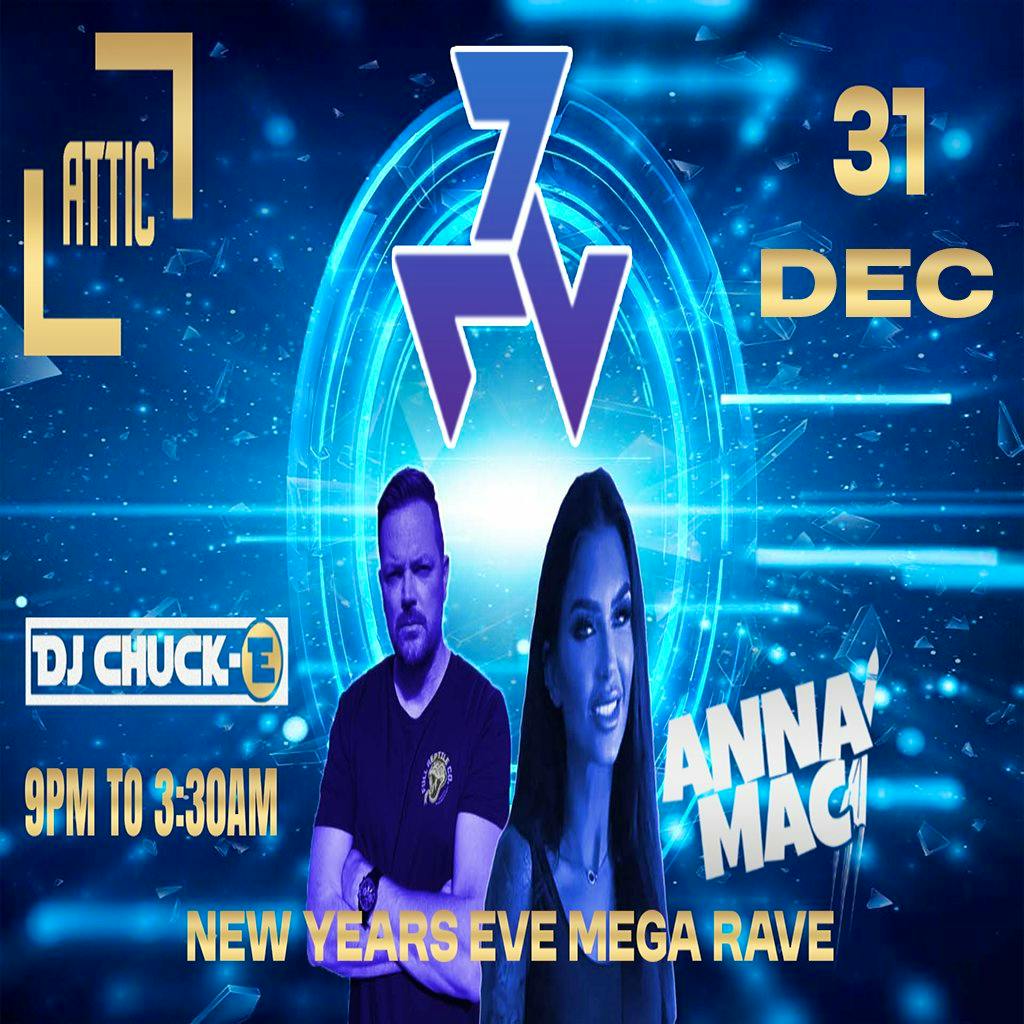 Utopia New Years Eve Mega Rave at The Attic Torquay