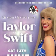 Kirsten Orsborn as Taylor Swift + Demon dance K- pop disco at Top Of The World