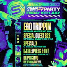Submerged is back - Summer Party - Ego Trippin at Hidden Warehouse