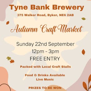 Tyne Bank Brewery Autumn Market