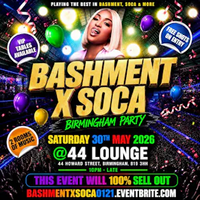 Bashment X Soca - Birmingham Party