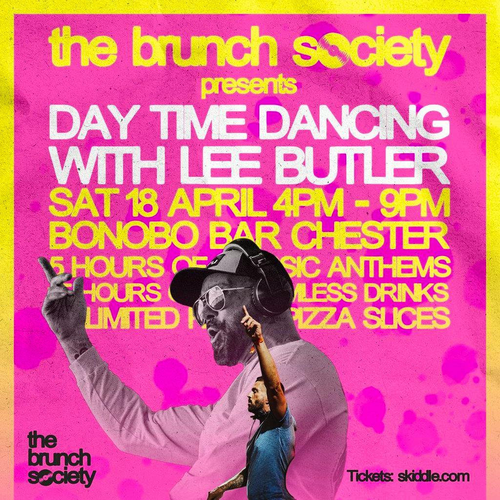 The Brunch Society presents Day Time Dancing with Lee Butler at Bonobo Bar And Canteen