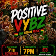 Positive Vybz Reggae Band at Brighouse Civic Hall LIVE