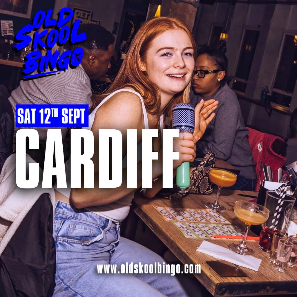 Old Skool Bingo Sat 12th Sep Cardiff at Ten Mill Lane