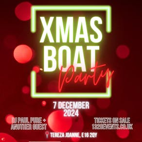 Christmas Boat Party - 7 DEC 2024