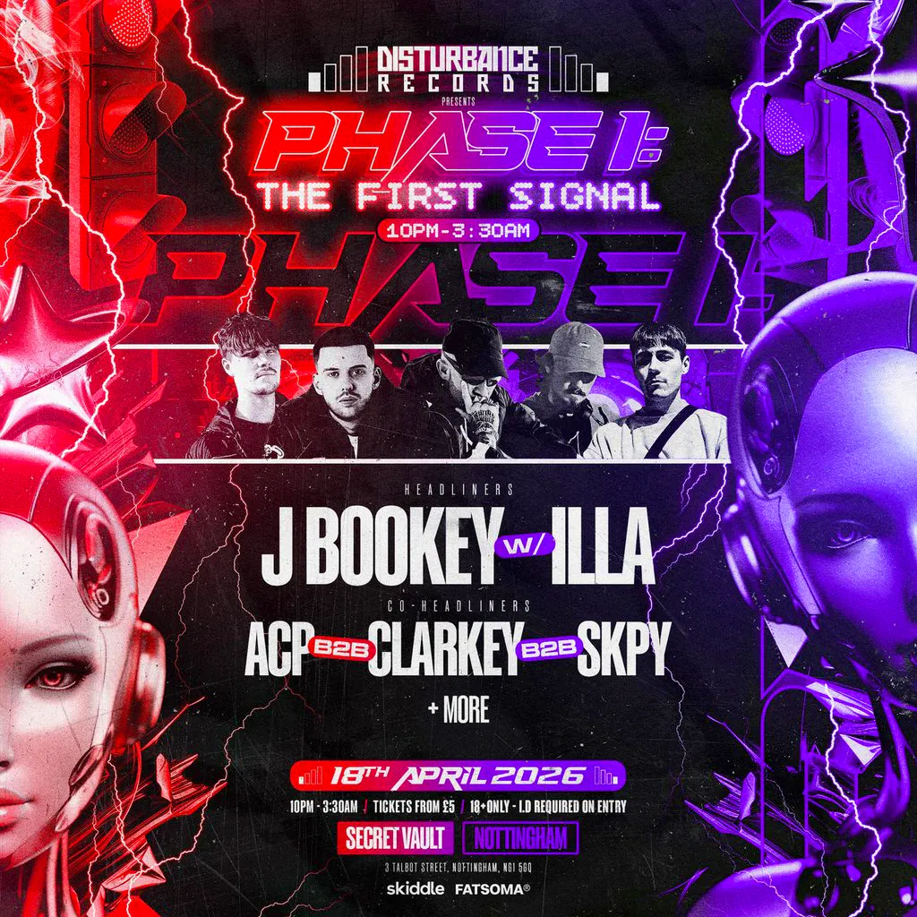 Disturbance Records - Phase 1 - The First Signal at Secret Vault Nottingham