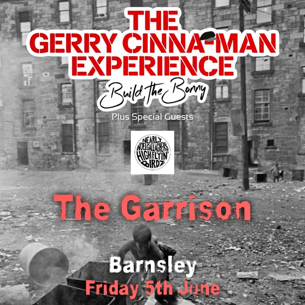The Gerry Cinna-Man Experience at The Garrison Barnsley