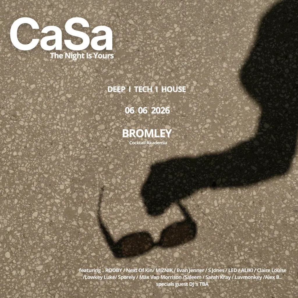 CaSa - The Night Is Yours at Cocktail Akademia Bar And Nightclub