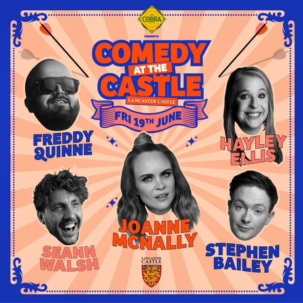 Comedy at the Castle: Friday Night with Joanne McNally and more! at Lancaster Castle