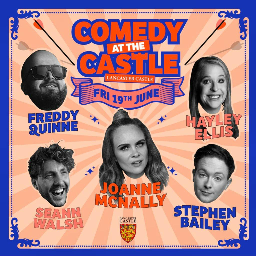 Comedy at the Castle: Friday Night with Joanne McNally and more! at Lancaster Castle