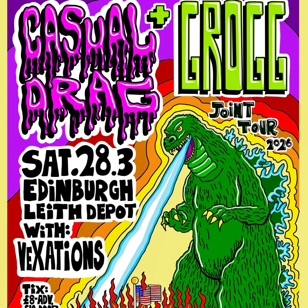 Casual Drag, Grogg & Vexations at Leith Depot at Leith Depot Bar