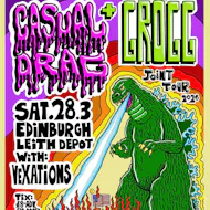 Casual Drag, Grogg & Vexations at Leith Depot at Leith Depot Bar