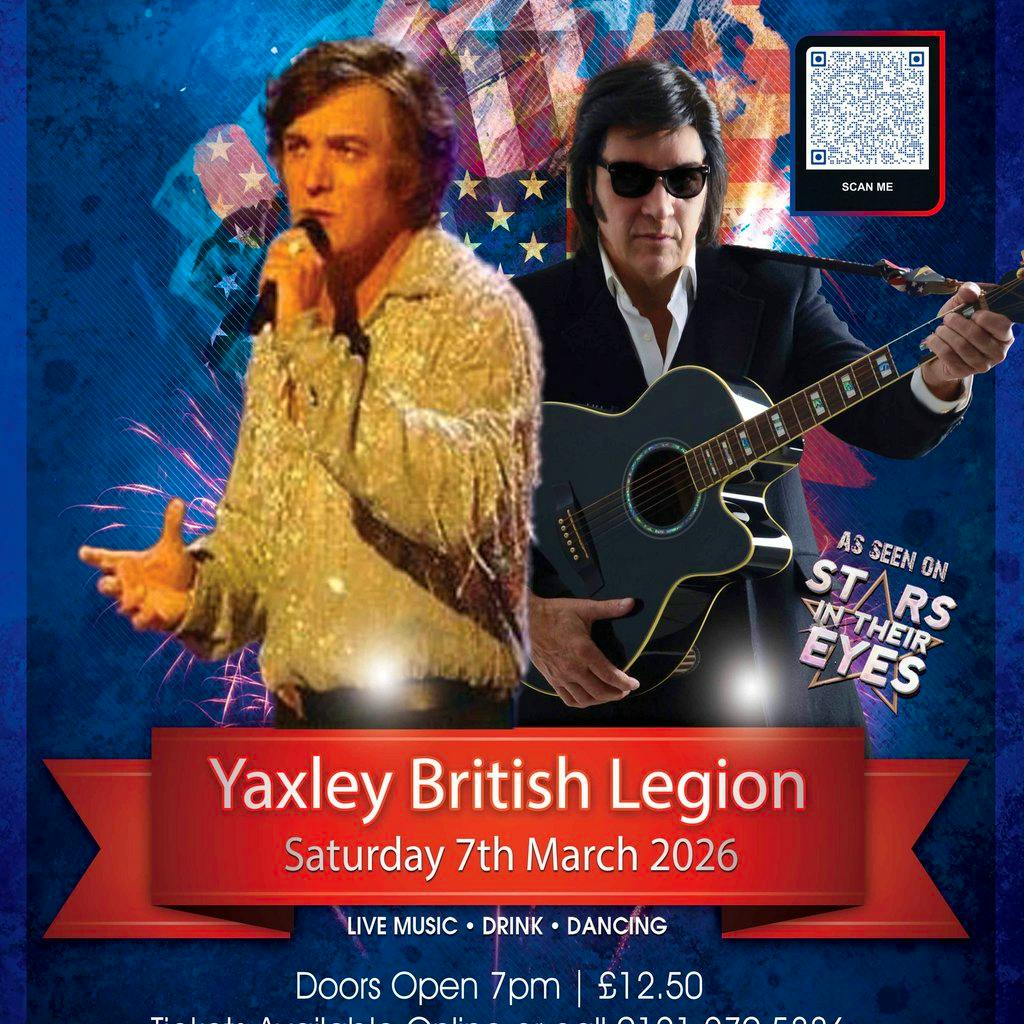 Neil Diamond & Johnny Cash Tribute Night - Peterborough at Yaxley Royal British Legion