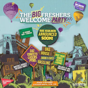 The Big Freshers Welcome Party w/ KiLLOWEN, INPARALLEL + MORE!