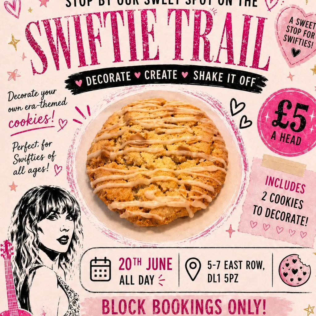 Decorate It: A Swiftie Cookie Experience at Shape Patisserie