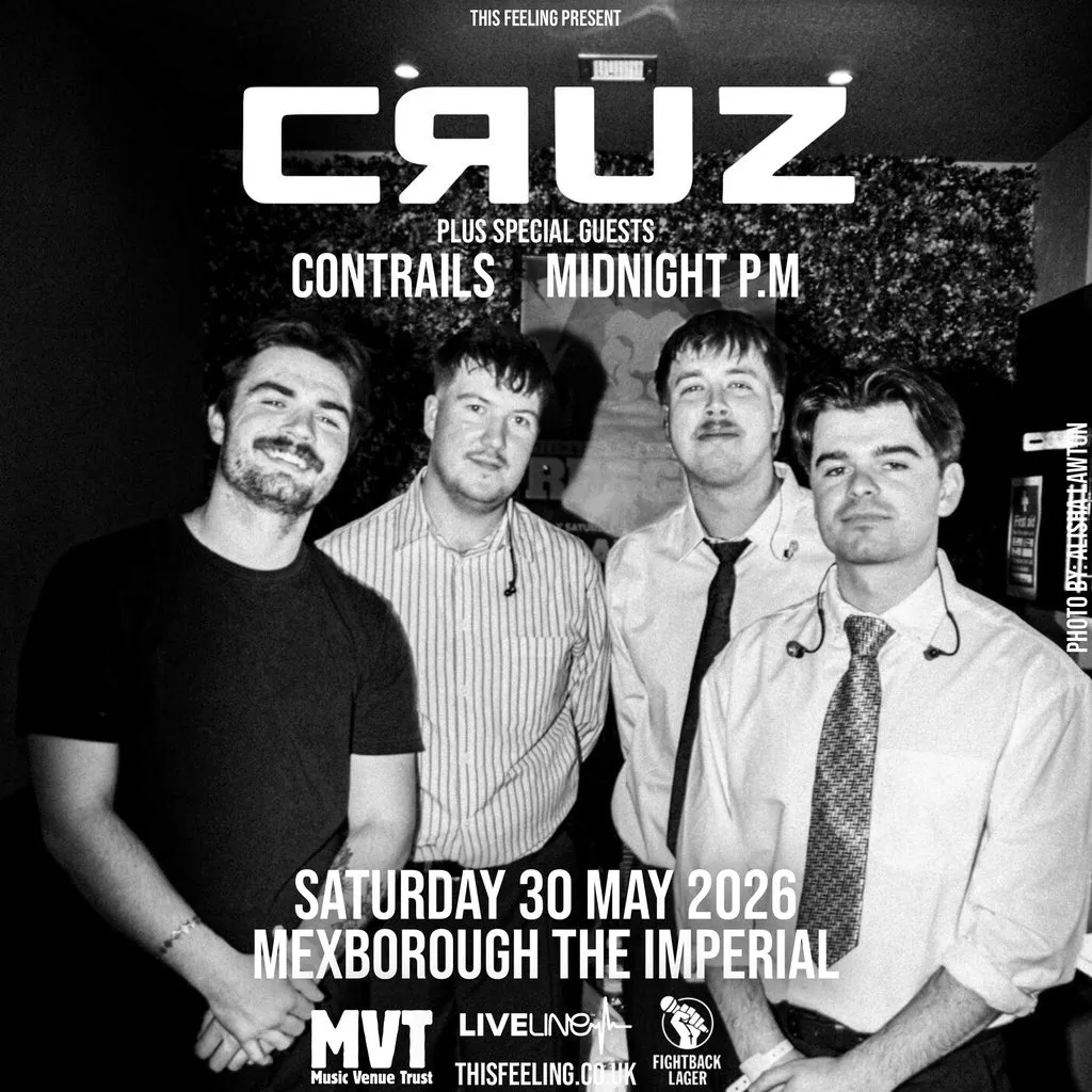 CRUZ - Mexborough at Imperial Music Venue