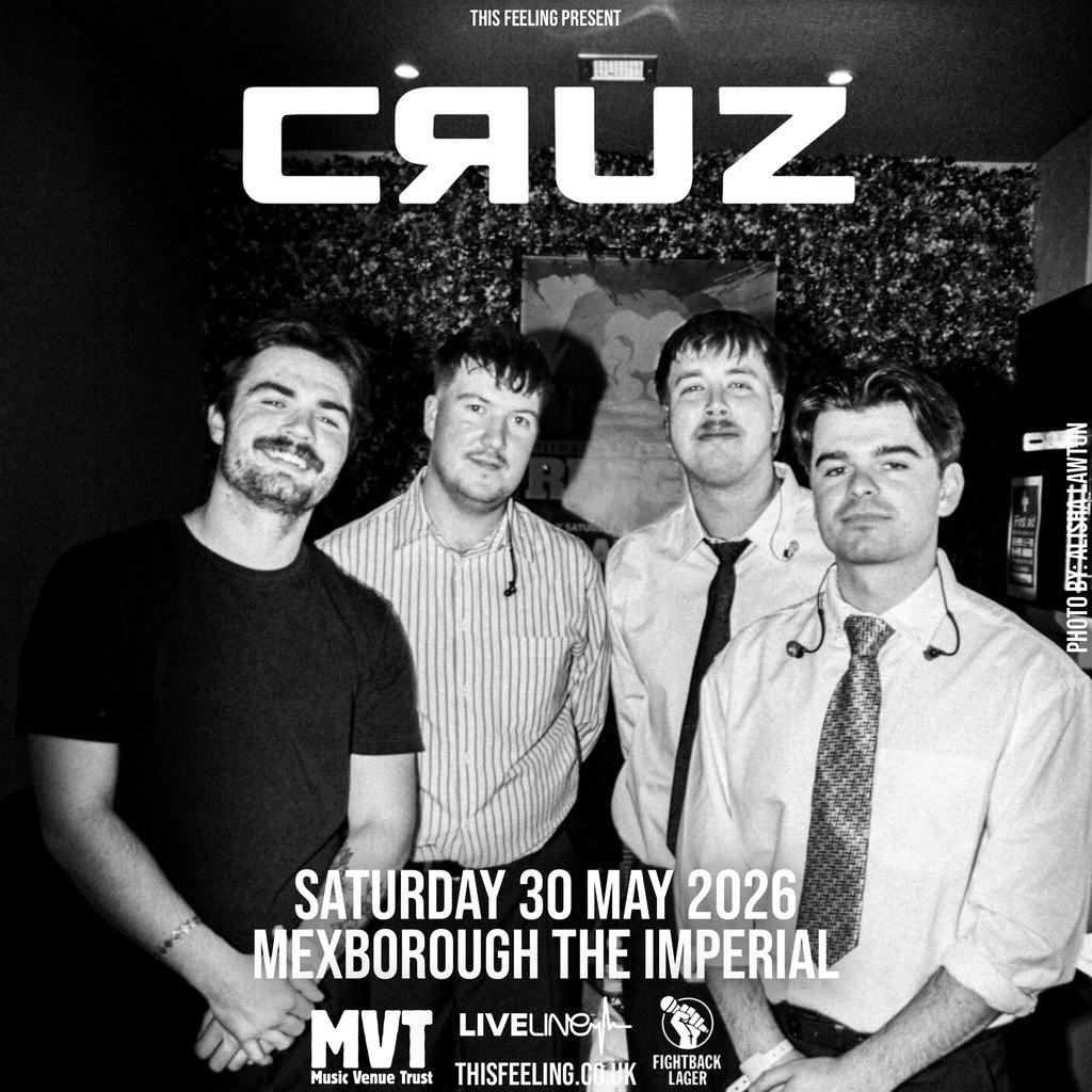 CRUZ - Mexborough at Imperial Music Venue