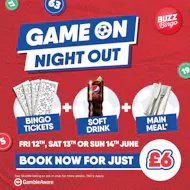Bingo Balls: Eat, Drink & Play for £6 - Buzz Bingo Derby at Buzz Bingo Derby