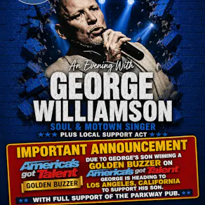 George Williamson - A night of Soul and Motown