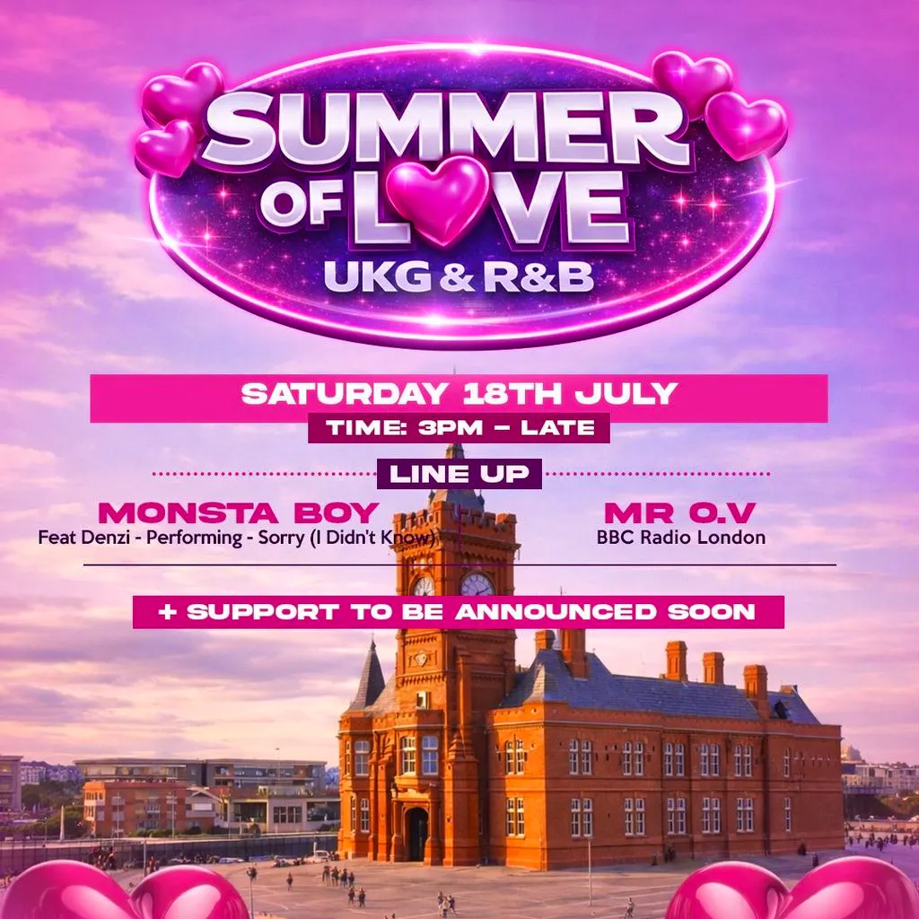 Summer Of Love UKG & R&B Summer Outdoor Day Party Cardiff at Lo Lounge