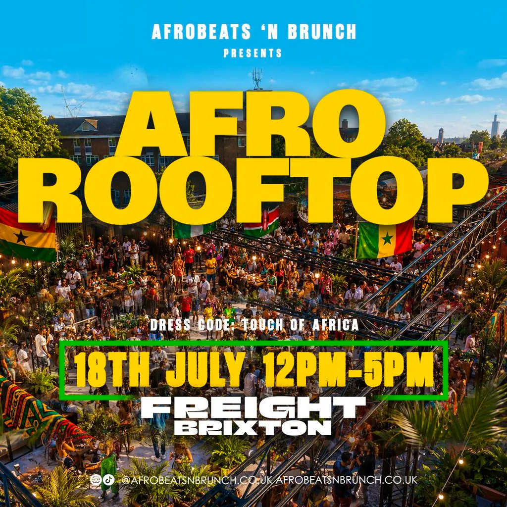 Afro Rooftop: Touch of Africa Edition - Brixton London at Freight Brixton