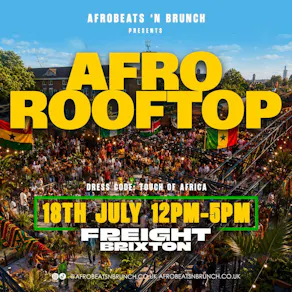Afro Rooftop: Touch of Africa Edition - Brixton London