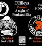 The Dekkertones & Filthy Filthy - ska/punk rock show