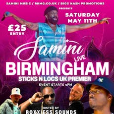 Samini Xperience Birmingham at The Birmingham Black Box Theatre And Events Venue