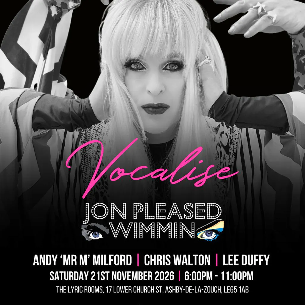 Vocalise Presents - Jon Pleased Wimmin at The Lyric Rooms at The Lyric Rooms