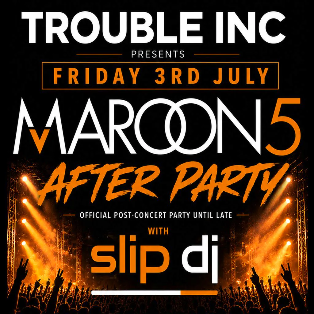 Maroon 5 After Party at Leinster Arms