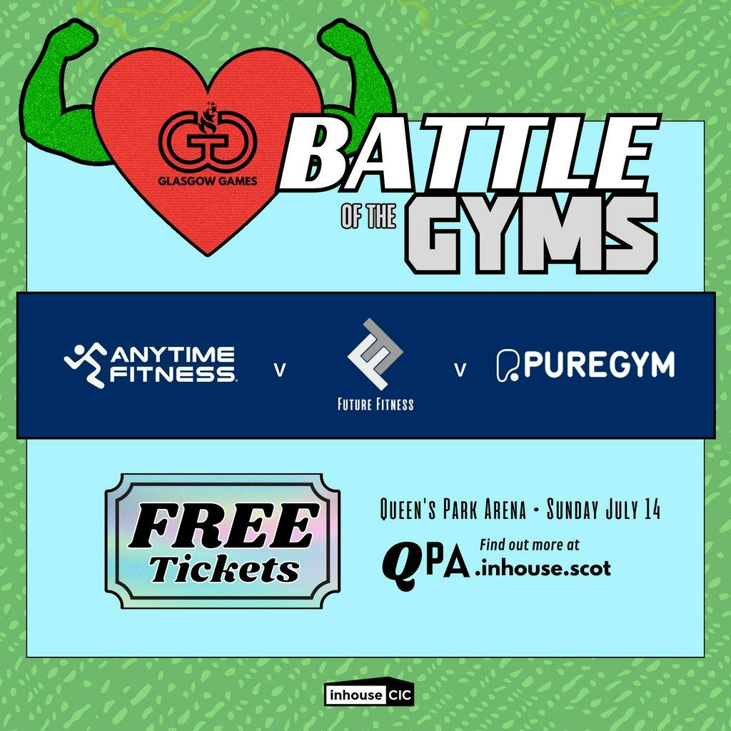 Glasgow Games Battle of the Gyms Queens Park Arena Glasgow Sun 14