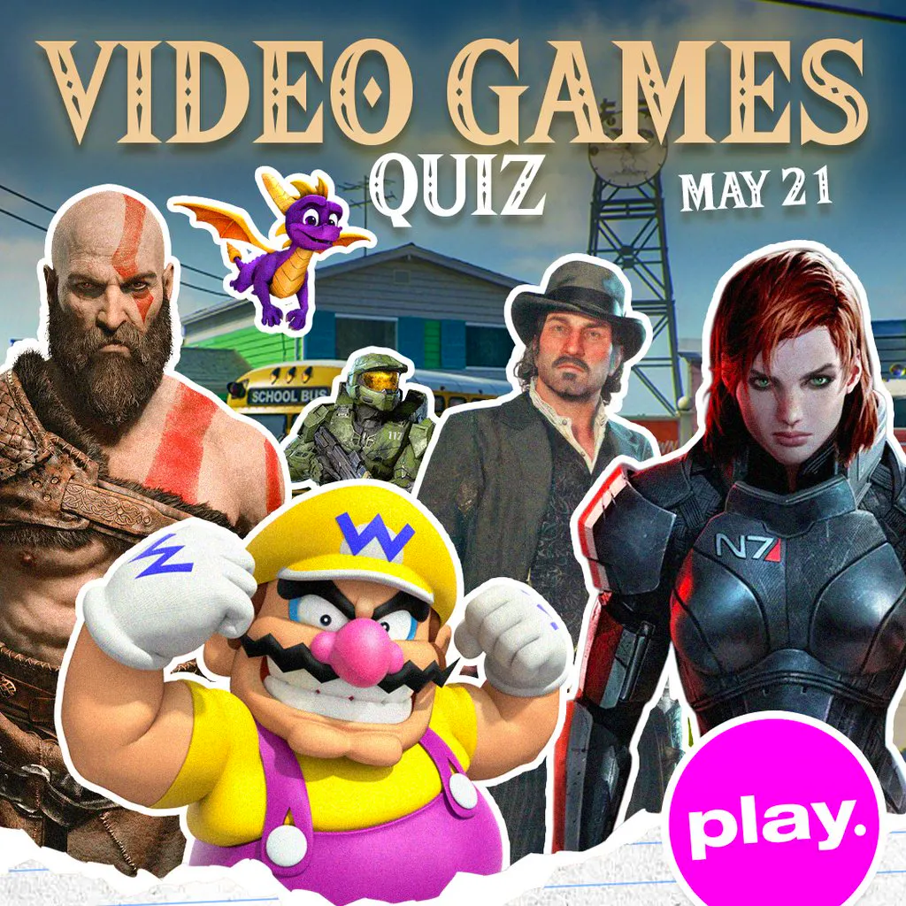 Video Games Quiz at PLAY