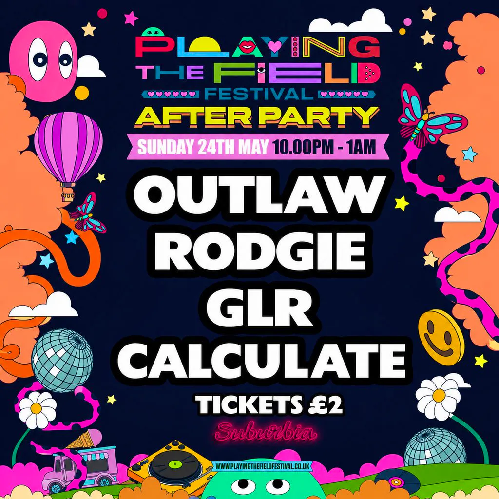 Playing The Field OFFICIAL DRUM AND BASS AFTER PARTY at Suburbia Southampton