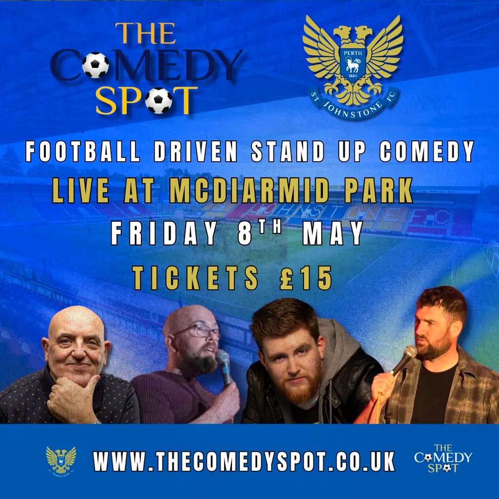The Comedy Spot Live at McDiarmid Park at McDiarmid Park