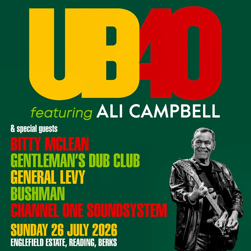 Heritage Live: UB40 featuring Ali Campbell at Englefield Estate