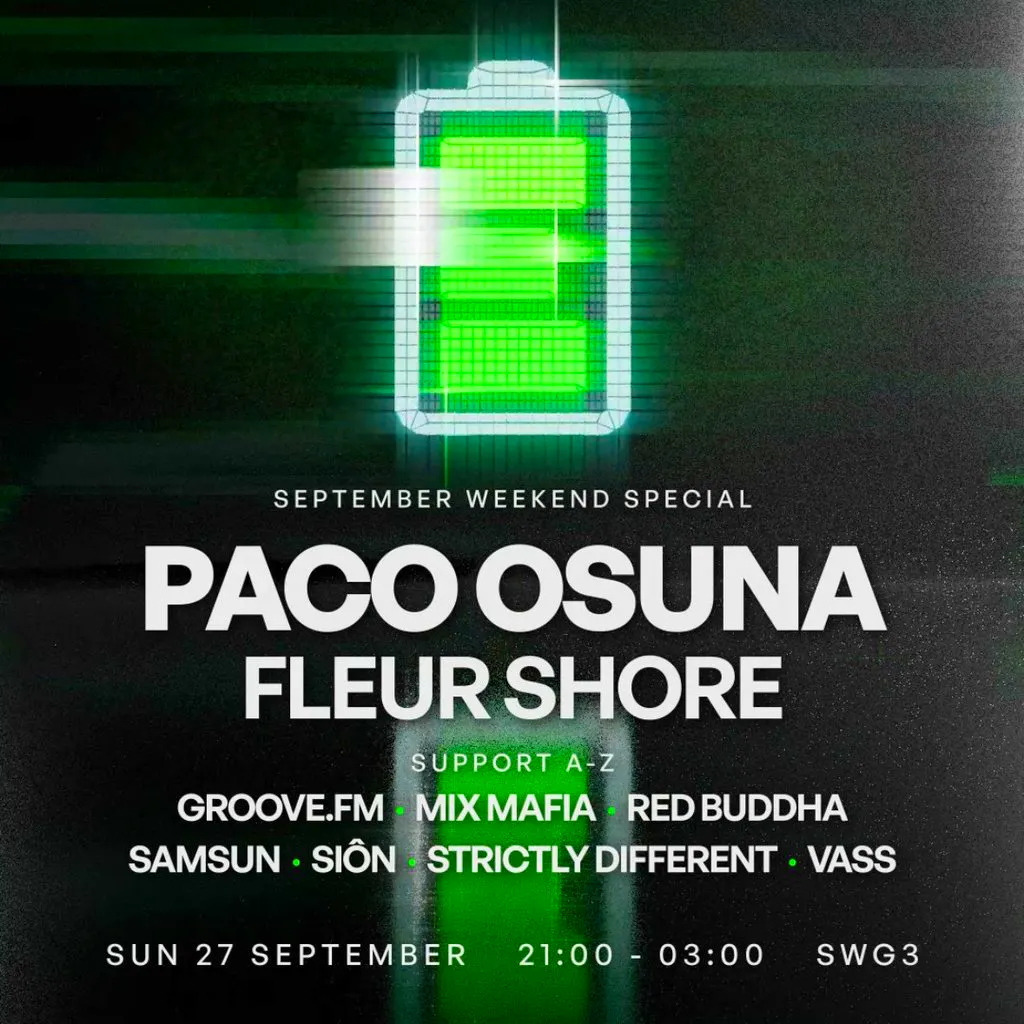 Elevate : Paco Osuna + Fluer Shore at SWG3