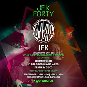 JFK presents FORTY years of Fantastic Plastic