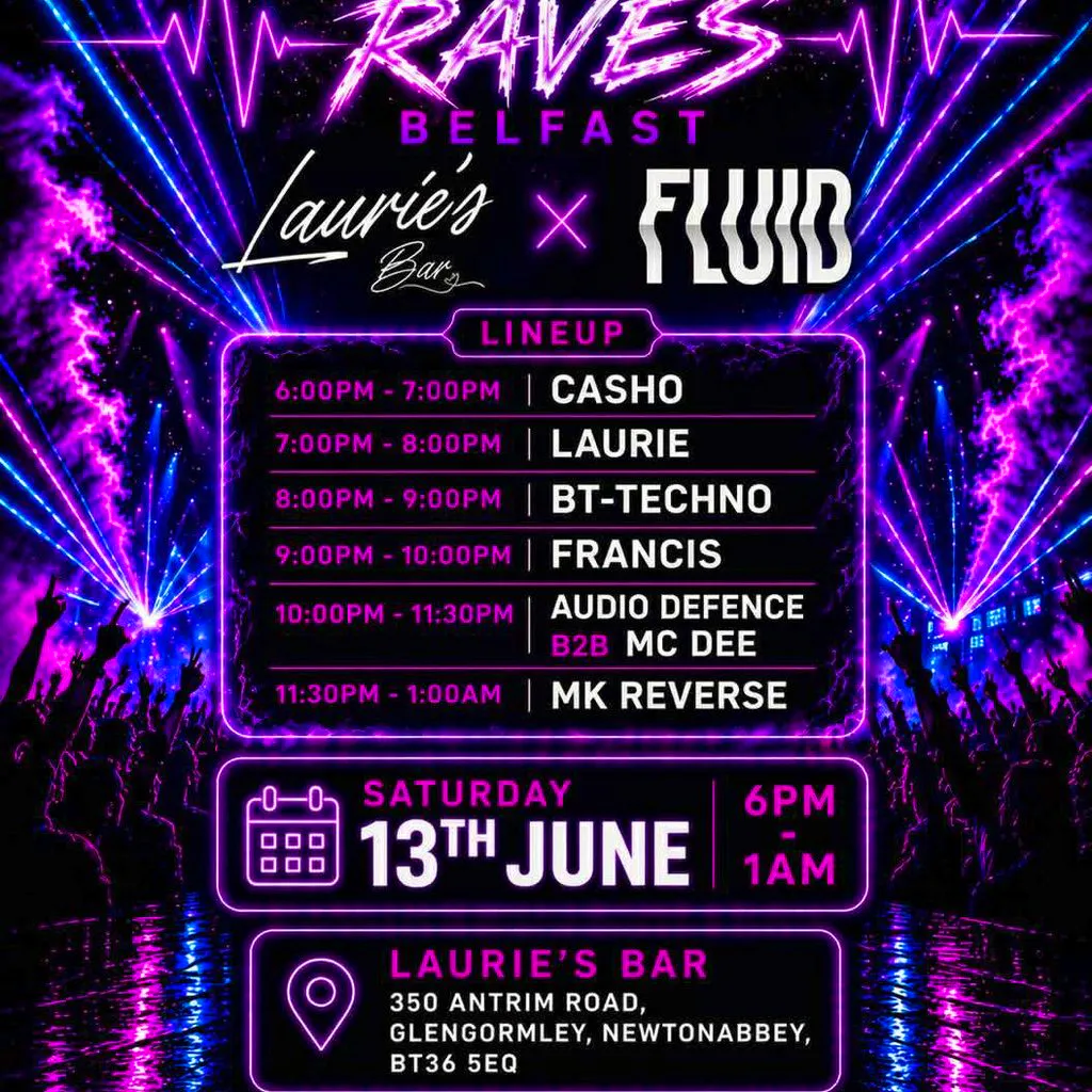 Pulse raves at Fluid   Laurie's Bar