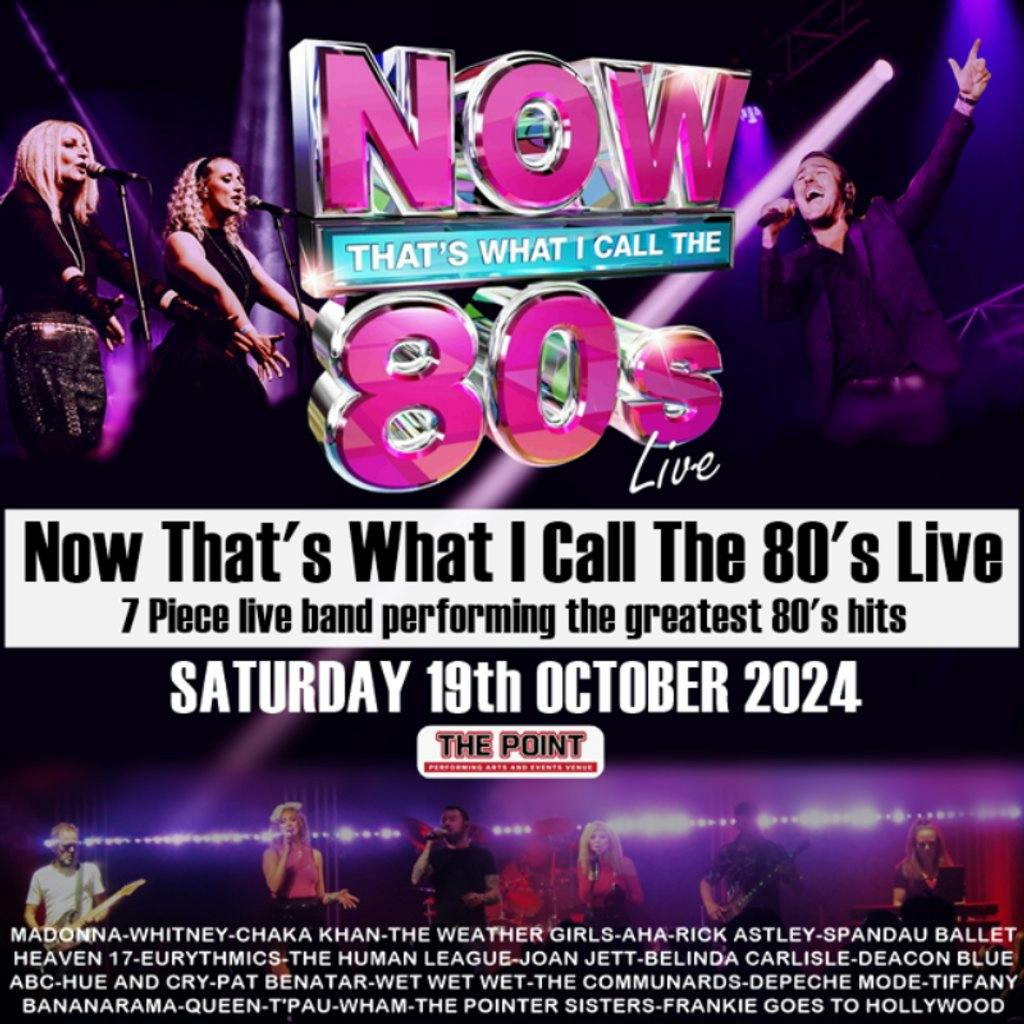 now that's what I call 80's Tribute | The Point Sunderland Sat 19 ...