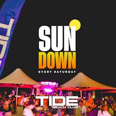 Sundown every Saturday at TIDE Club
