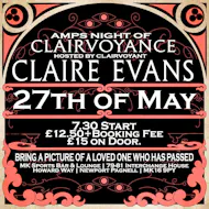 AMPS Night of Clairvoyance with Claire Evans at MK Sports Bar And Lounge