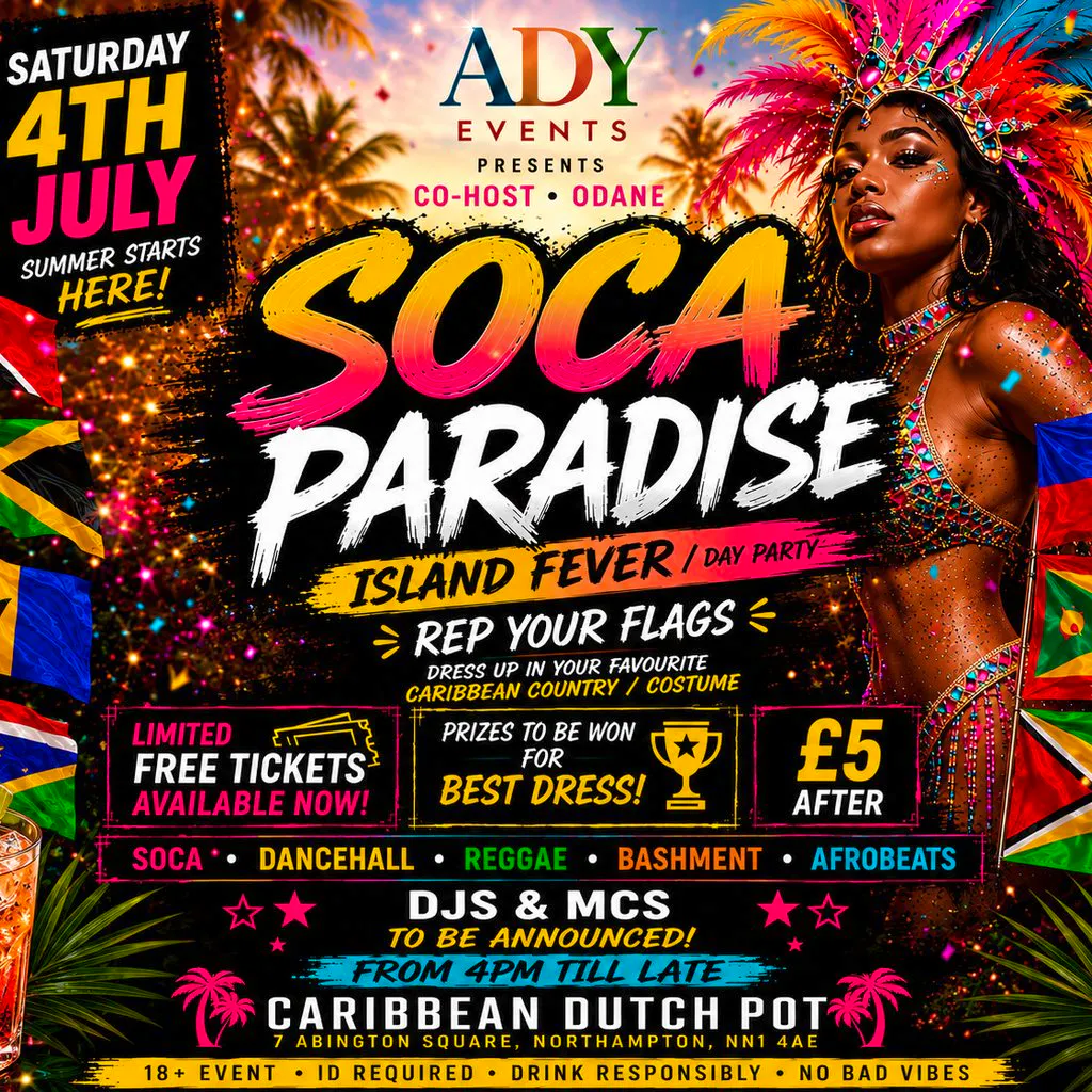SOCA Paradise at Caribbean Dutchpot