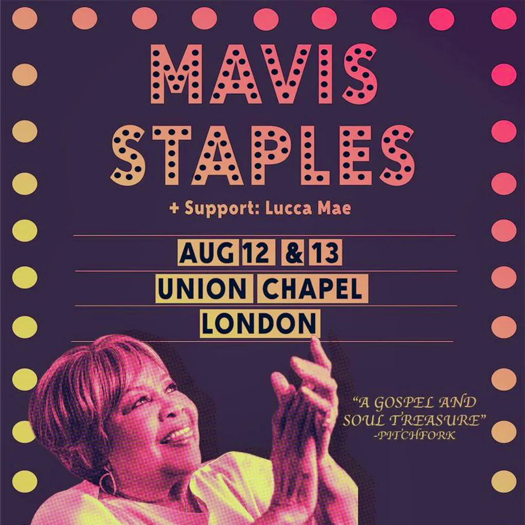 Mavis Staples at Union Chapel