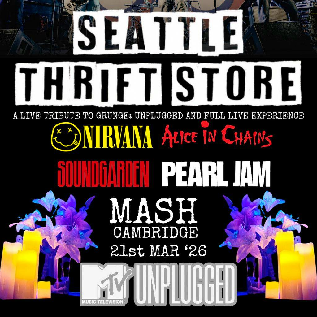 Seattle Thrift Store - a live tribute to Grunge at MASH Cambridge