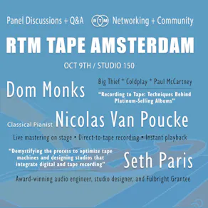 RTM Tape Amsterdam 2026