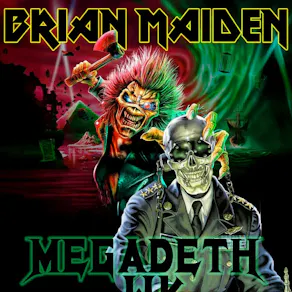 Brian Maiden vs Megadeth UK at O'Rileys