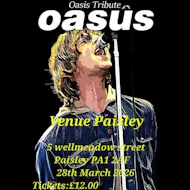 Oasus The Ultimate Oasis Tribute Experience at Venue Paisley