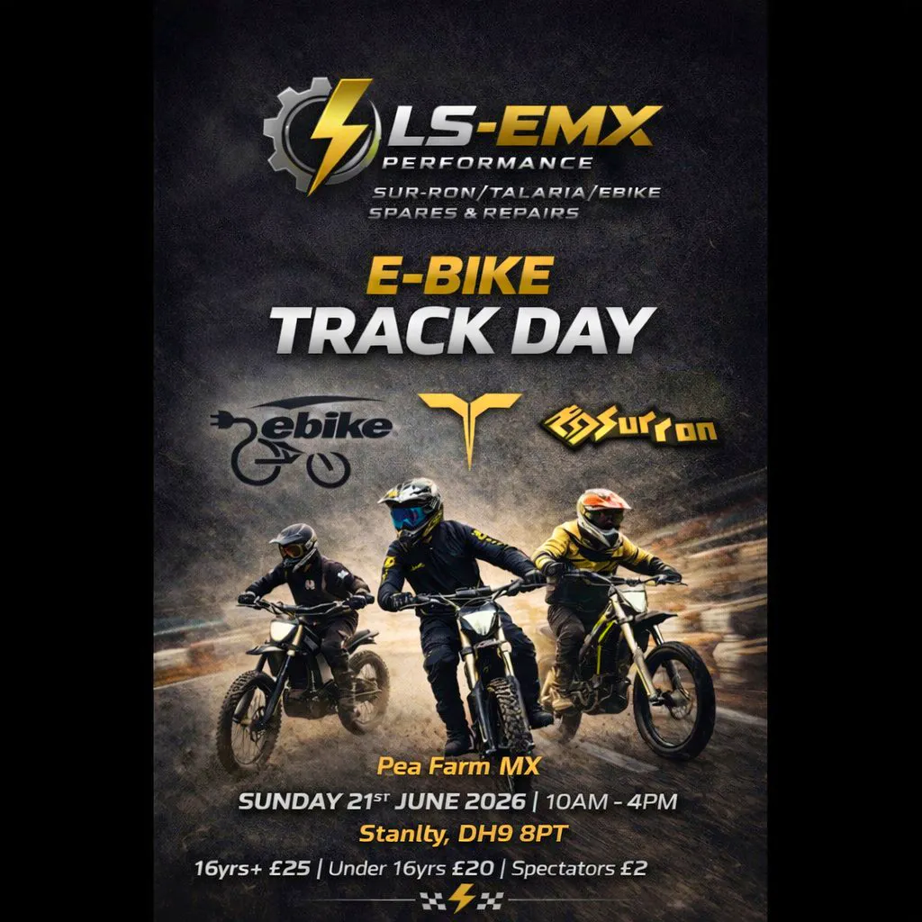 LS-EMX E-Bike Track Day Pea Farm MX at Pea Farm